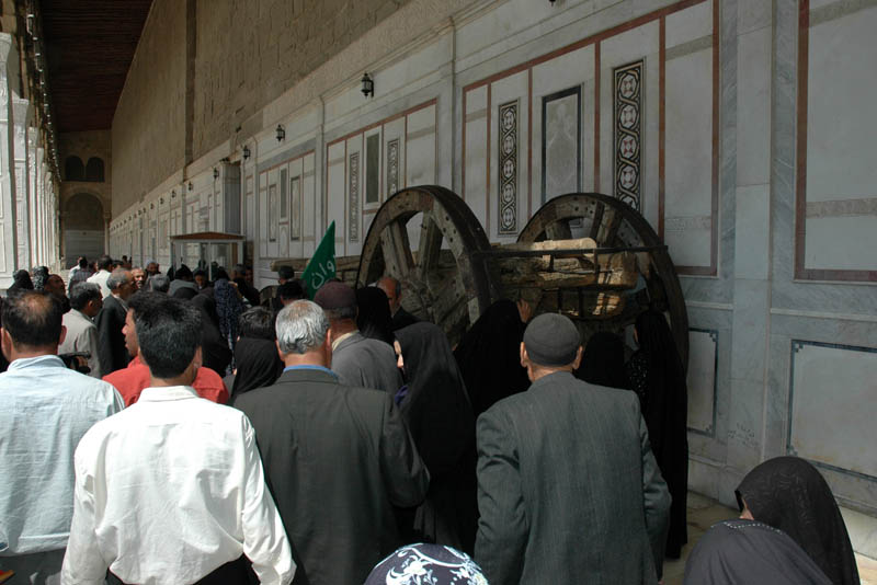 Tour groups from all over the Arab world come here